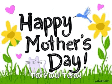 a happy mother 's day to you too !