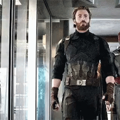 Cap Captain America GIF - Cap Captain America Beard GIFs