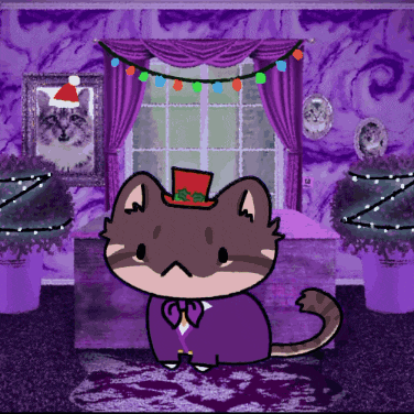a cat wearing a top hat and a bow tie