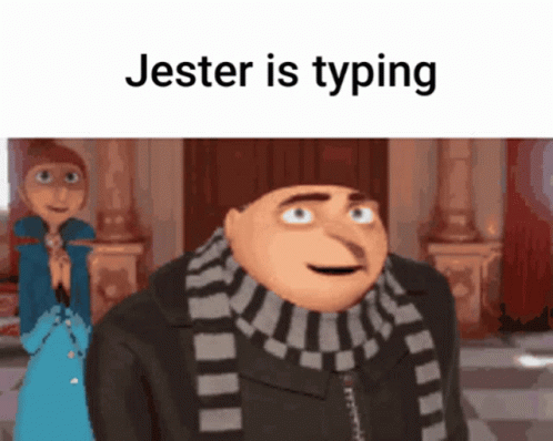 Jester Is GIF - Jester Is Typing GIFs