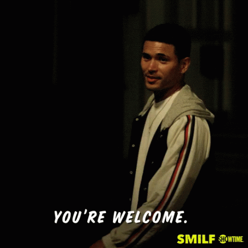Youre Welcome Helpful GIF - Youre Welcome Helpful Manners GIFs