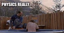 Out Cold Hot Tub GIF - Out Cold Hot Tub Stumpy GIFs