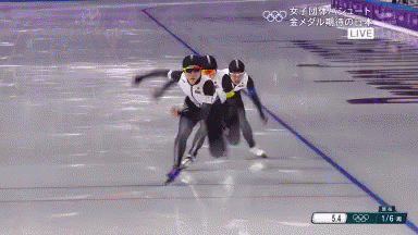 平昌オリンピック2018　スピードスケート GIF - Speed Skate GIFs