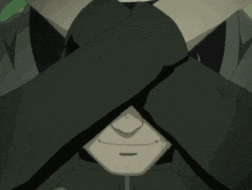 a cartoon character is surrounded by rocks and the word open is visible