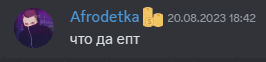 a screenshot of a discord conversation between afrodetka and what da ept