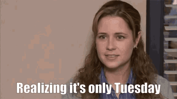 Pam Tuesday GIF - Pam Tuesday The Office GIFs