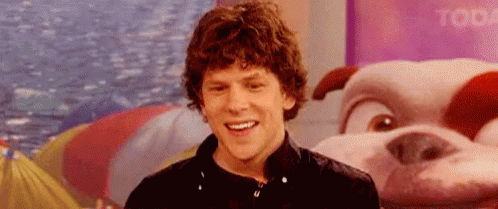 Jesse Eisenberg Smile GIF - Jesse Eisenberg Smile Today Show GIFs