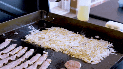 Seasoning The Hash Browns The Hungry Hussey GIF