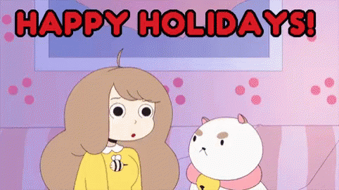 Happy Holiday GIF - Happy Holiday Gift Drop GIFs