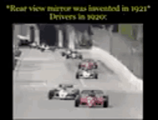 a rear view mirror was invented in 1921 drivers in 1920