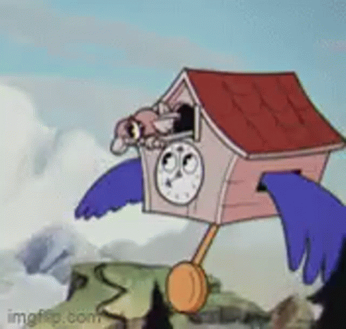Cuphead Clock GIF - Cuphead Clock Cartoon GIFs