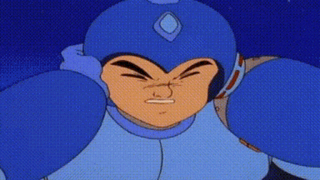 Mega Man Cover Ears GIF - Mega Man Cover Ears Not Listening GIFs