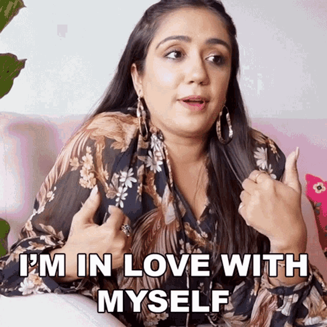 Im In Love With Myself Myhappinesz GIF - Im In Love With Myself Myhappinesz I Love My Flaws GIFs