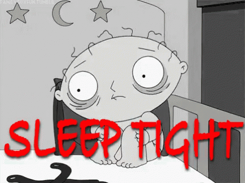 Sleep Tight Little Stewie Muhuhuhahahaha GIF - Sleeptight Creepy Stewie GIFs