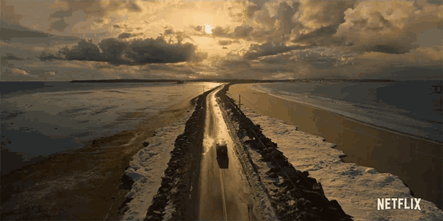 Sunset Driving GIF - Sunset Driving On The Road GIFs