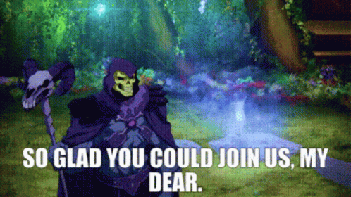 Skeletor So Glad You Could Join Us My Dear GIF - Skeletor So Glad You Could Join Us My Dear Welcome GIFs