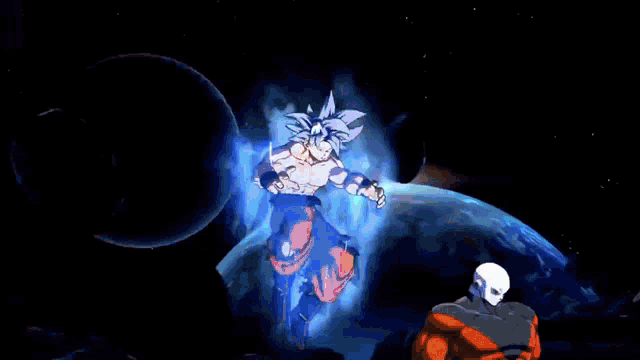 Ultra Instinct Goku GIF - Ultra Instinct Goku Dragon Ball Fighterz GIFs