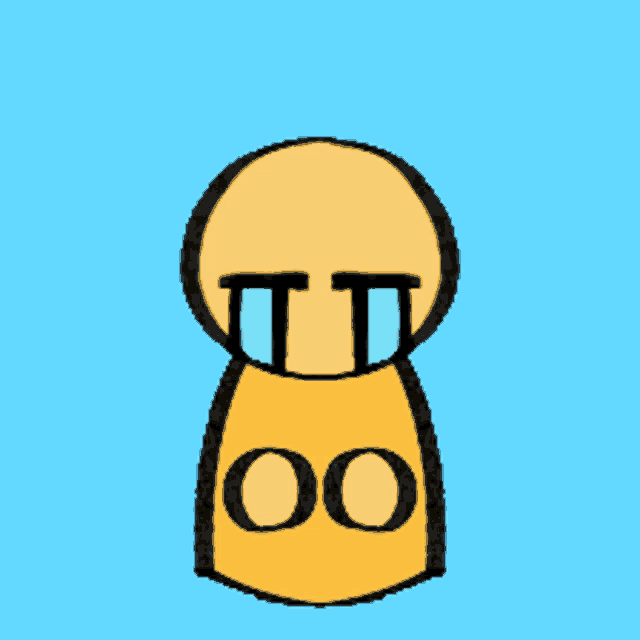 a cartoon drawing of a peanut with the number 00 on it 's chest
