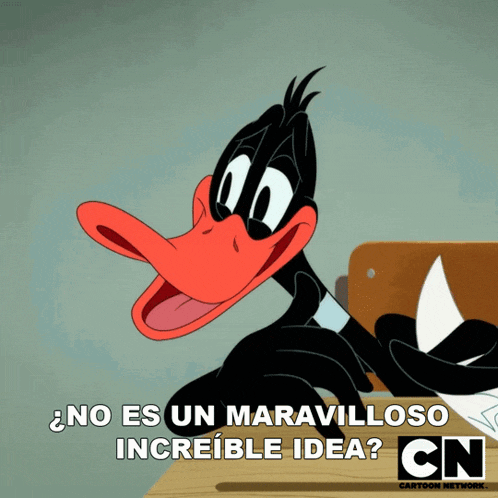 No Es Un Maravilloso Increíble Idea Pato Lucas GIF - No Es Un Maravilloso Increíble Idea Pato Lucas Looney Tunes GIFs