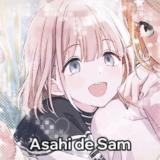 a picture of a girl with the name asahide sam