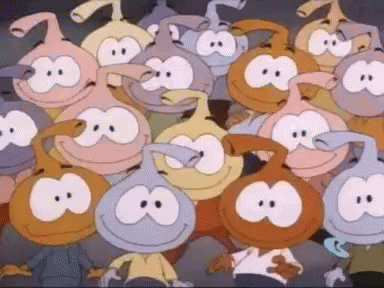 Cheering Snorks GIF - Cheering Snorks 80s GIFs