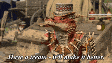 Have A Treato It'Ll Make It Better GIF - Have A Treato It'Ll Make It Better You'Re Angry When You'Re Hungry GIFs