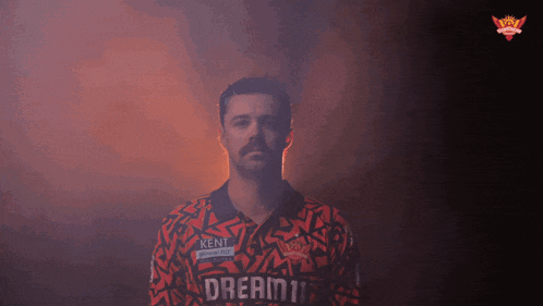 a man wearing a shirt that says kent on the front