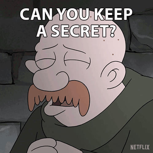 Can You Keep A Secret King Zøg GIF - Can You Keep A Secret King Zøg John Dimaggio GIFs