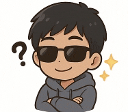 a cartoon boy wearing sunglasses and a hoodie with a question mark above his head .