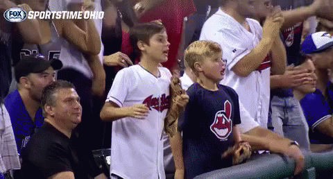 Indians Fans GIF - Opening Day Tribe Opener Cheer GIFs