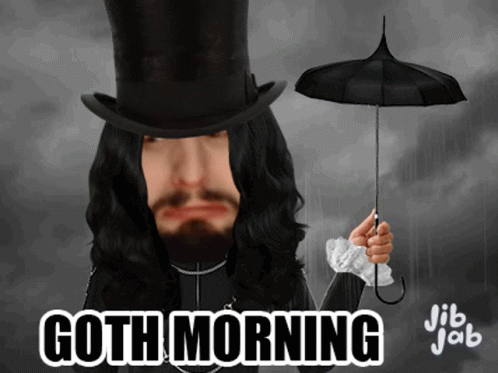 Le Compton Morning GIF - Le Compton Morning Goth GIFs