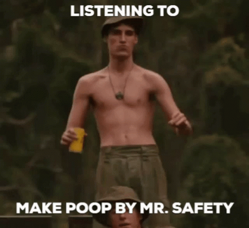 Make Poop Mr Safety GIF - Make Poop Mr Safety Dancing GIFs