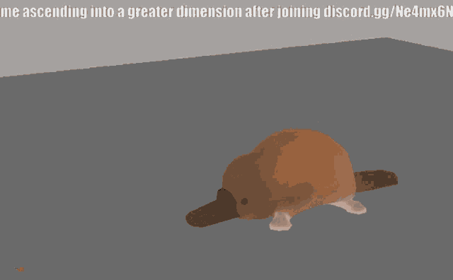 a computer generated image with a caption that says " me ascending into a greater dimension "