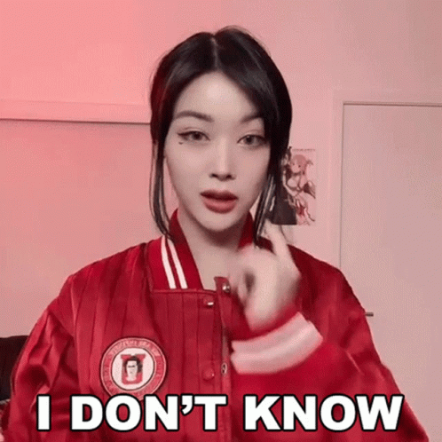 I Dont Know Emily Ghoul GIF - I Dont Know Emily Ghoul Emily Mei GIFs