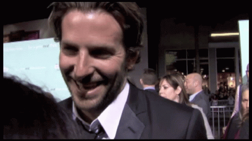 Bradley Cooper Interview GIF - Bradley Cooper Interview GIFs