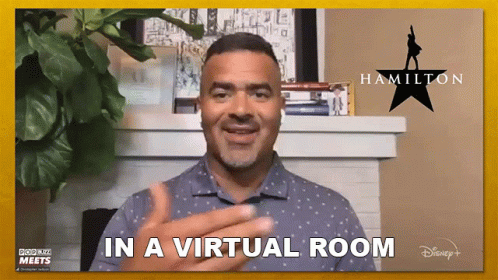 In A Virtual Room Christopher Jackson GIF