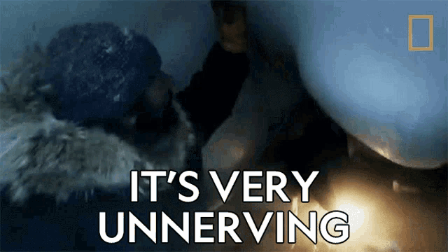 Its Very Unnerving Hazen Audel GIF