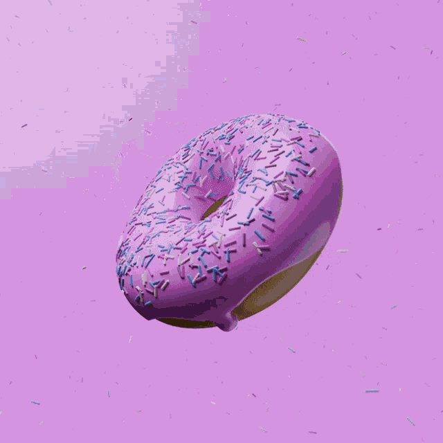 Donut Pink Donut GIF - Donut Pink Donut Domoshi Donut GIFs