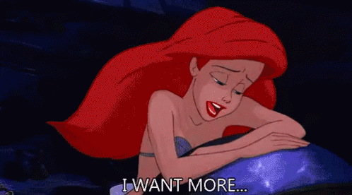 I Want More - The Little Mermaid GIF - The Little Mermaid Little Mermaid I Want More GIFs