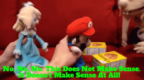 Sml Mario GIF - Sml Mario No No No This Does Not Make Sense GIFs
