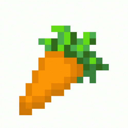 Carrot Minecraft GIF - Carrot Minecraft Pixelart GIFs