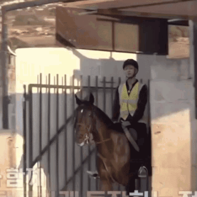 Jeontier Jungkook GIF - Jeontier Jungkook Jungkook Horseback Riding GIFs
