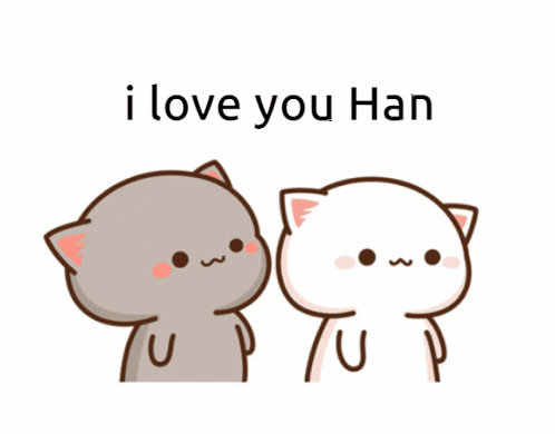 Cat Kiss GIF - Cat Kiss Han GIFs