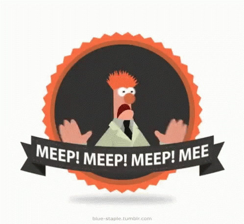 Meep Beaker GIF - Meep Beaker Kermit GIFs