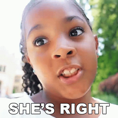 Shes Right Ava Mcclure GIF - Shes Right Ava Mcclure The Mighty Mcclures GIFs