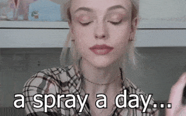 Fauxre Cute Fauxre Instagram GIF - Fauxre Cute Fauxre Instagram A Spray A Day GIFs