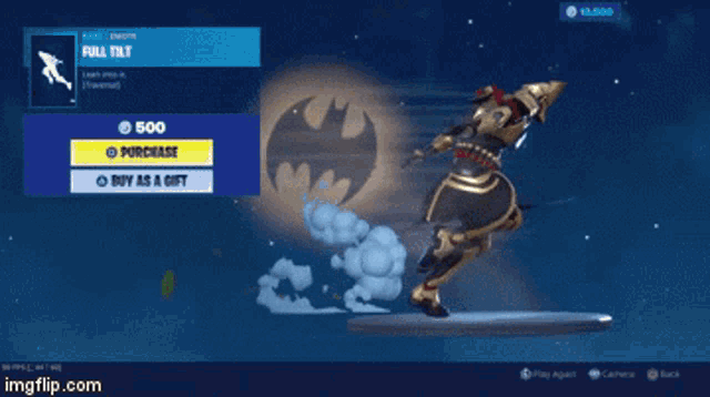 a screenshot of a video game with a batman logo on it