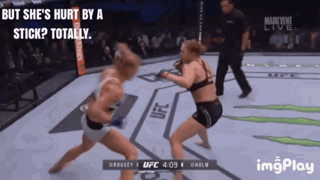 Beat Up Ufc GIF - Beat Up Ufc Rousey Vs Holm GIFs