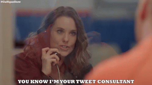 You Know I'M Your Tweet Consultant GIF - The Jim Gaffigan Show Tjgs Tjgsgi Fs GIFs