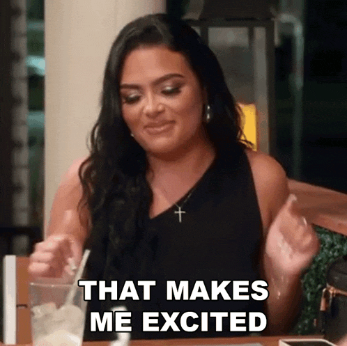 That Makes Me Excited Basketball Wives Orlando GIF - That Makes Me Excited Basketball Wives Orlando Makes Me Super Happy GIFs